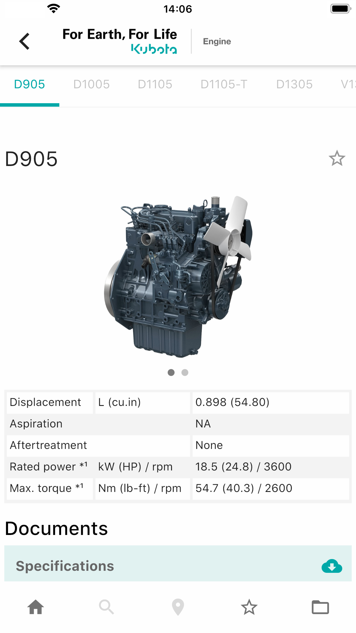 Images of Kubota Engine Catalogue App 02