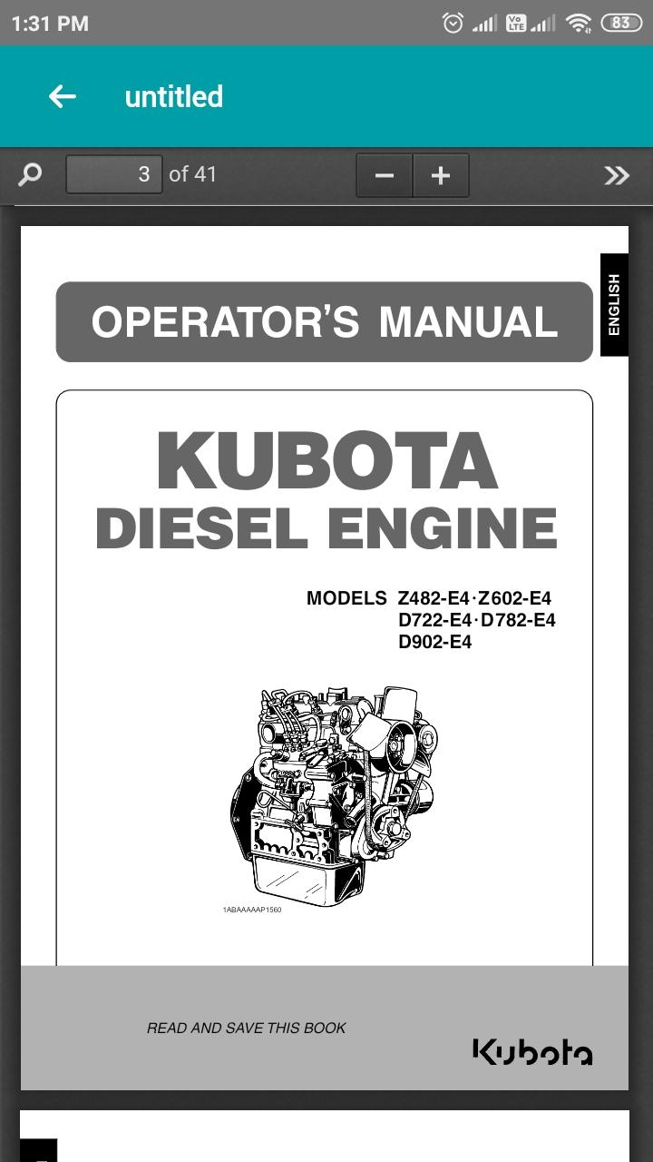 Images of Kubota Engine Owner’s App 04
