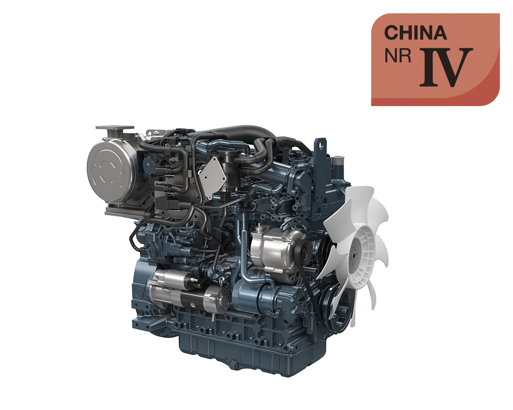 Industrial water-cooled diesel engine V3307-CR-T